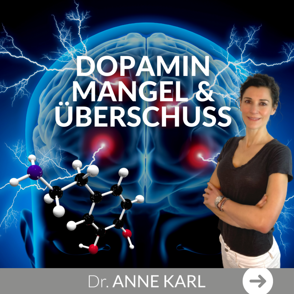 Mangel an Dopamin