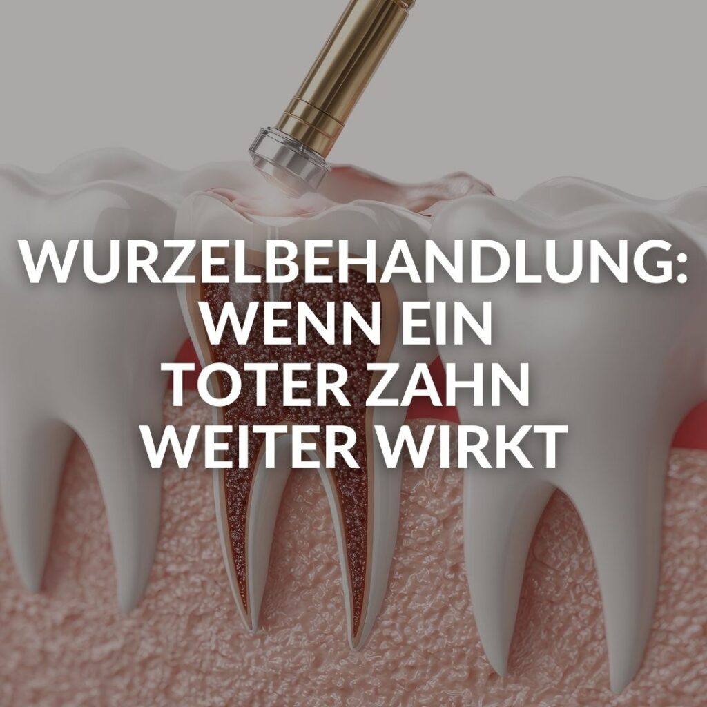 Wurzelbehandlung: Wenn ein toter Zahn weiter wirkt